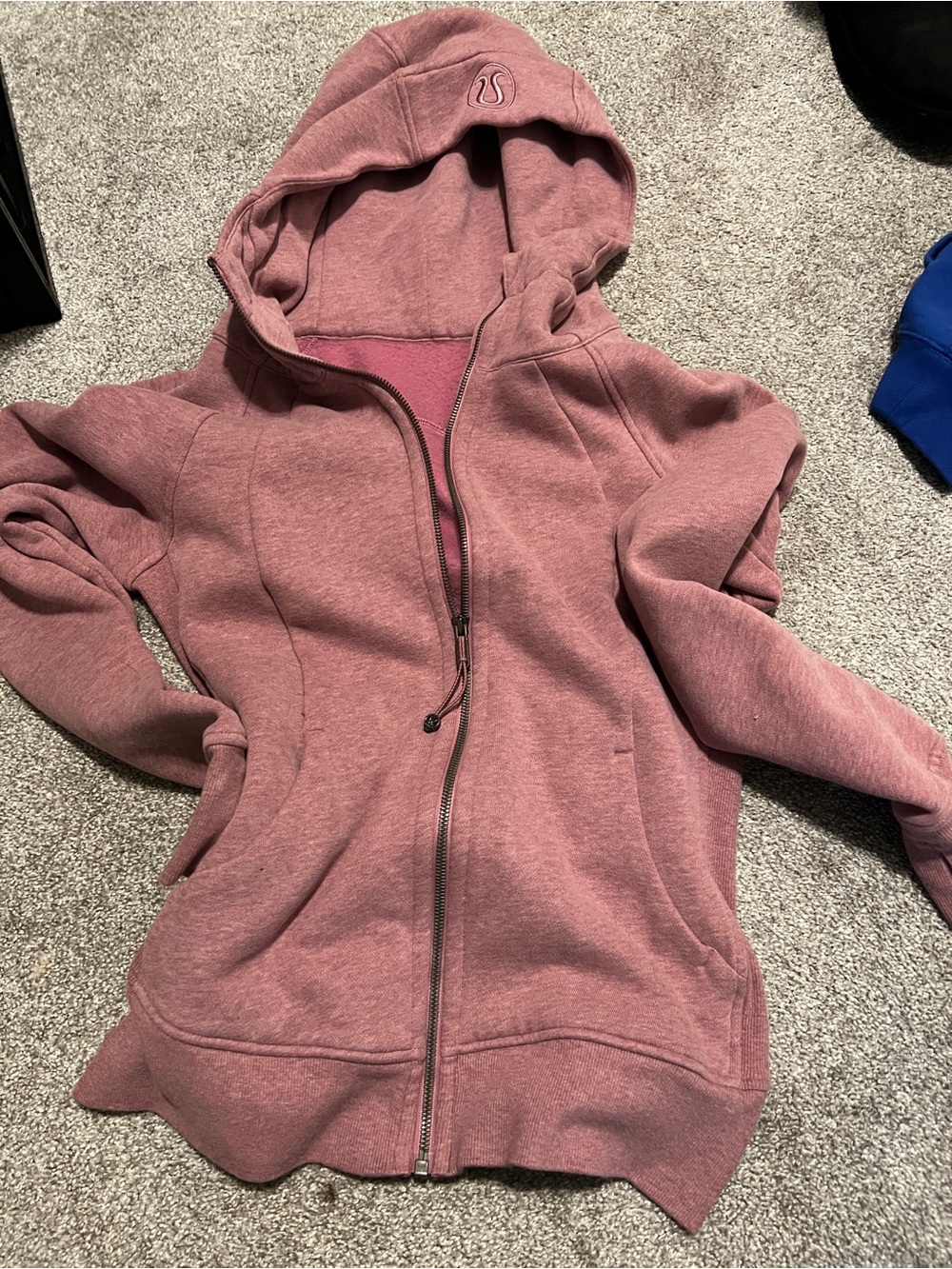 lululemon athletica Rose Mauve Full-Zip Hooded Jacket